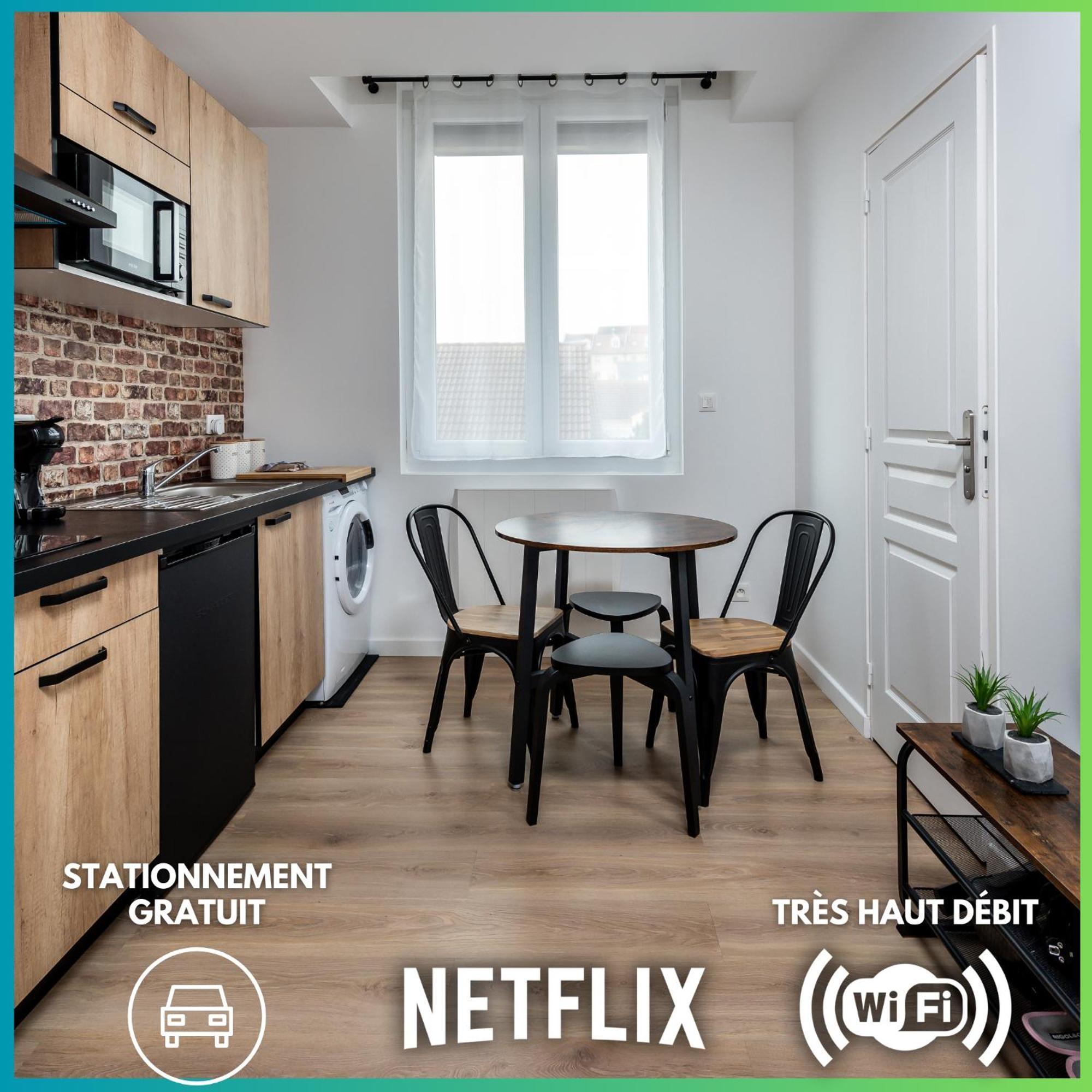 La Parenthèse Et La Pause Amiénoise - 2 - Calme - Easy Parking - Netflix Appartamento Amiens